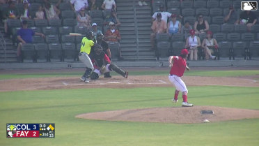 Henry Ramos homers (3) on a line drive to right field. JC Vanek scores. Roni Cabrera scores.