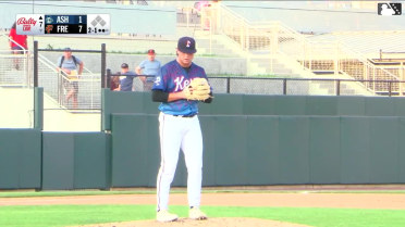 Anthony Huezo's fourth homer in five games