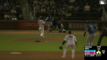 Dylan Cumming In play, run(s) to Darrien Miller