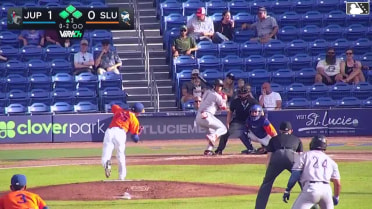 Daviel Hurtado In play, run(s) to Abrahan Ramirez