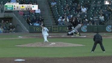 José Barrero singles on a ground ball to center fielder Braden Montgomery. Christian Encarnacion-Strand scores. Creed Willems to 2nd.