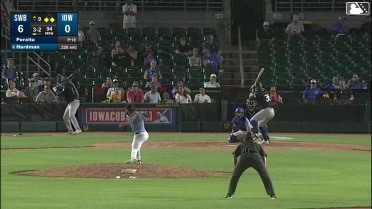 Luis Peralta In play, run(s) to Tyler Hardman