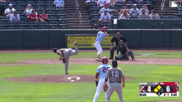 Won-Bin Cho out on a sacrifice fly to left fielder Bill Knight. Josiah Ragsdale scores.