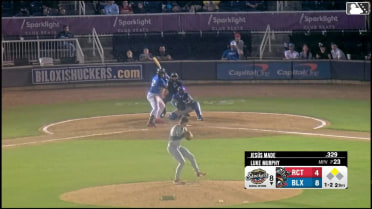 Jesús Made singles on a line drive to left fielder Elijah Dunham. Dylan O'Rae scores.