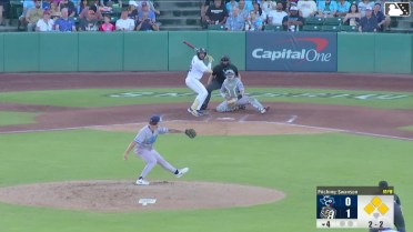 Albert Fabian singles on a line drive to center fielder Joseph Sullivan. Romeo Sanabria scores. Tirso Ornelas to 3rd. Braedon Karpathios to 2nd.