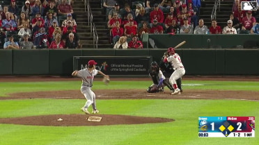 Cade McGee singles on a ground ball to center fielder Druw Jones. Jesús Báez scores. Ryan Campos to 3rd.