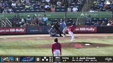 Josh Crouch grounds out, shortstop Cristian Hernández to first baseman Jay Beshears.