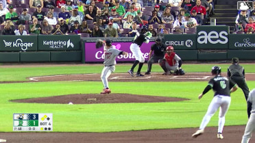 Yerlin Confidan singles on a ground ball to right fielder Jaison Chourio. Alfredo Duno scores. Ryan McCrystal scores.