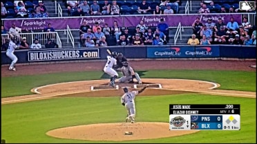 Jesús Made homers (1) on a fly ball to left center field. Dylan O'Rae scores.