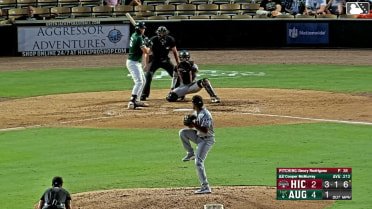 Cooper McMurray homers (7) on a fly ball to right field. Michael Martinez scores.