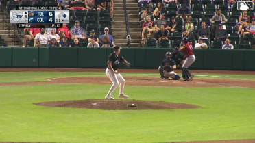 Corey Julks homers (15) on a fly ball to left center field. Max Anderson scores.