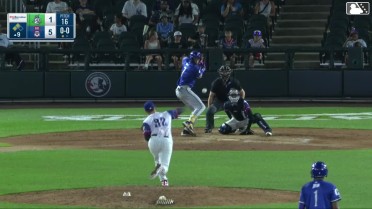 Andy Perez singles on a line drive to left fielder DJ Gladney. Mike Antico scores. Dyan Jorge to 3rd.