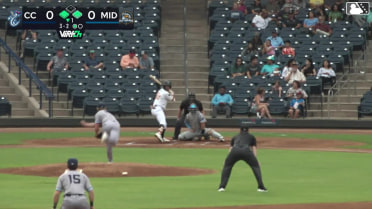 Cameron Leary's RBI single