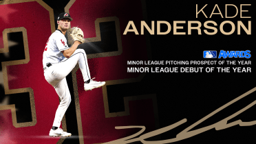 Kade Anderson Honored at Minor League Awards Show