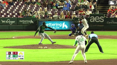 Carter Graham singles on a ground ball to center fielder Eduardo Quintero. Carlos Sanchez scores. Alfredo Duno scores. Kien Vu to 2nd.