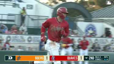 Cesar Quintas homers (3) on a fly ball to right field. Ricardo Cova scores. Korbyn Dickerson scores.