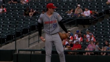 Daniel Eagen ties season high with 10 strikeouts