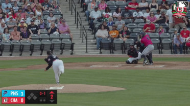 Garret Forrester homers (3) on a fly ball to left center field.