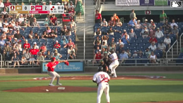 Ronald Rosario singles on a ground ball to center fielder Lonnie White Jr. Brooks Brannon scores. Johanfran Garcia scores.
