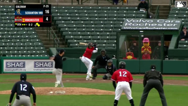 Abimelec Ortiz singles on a ground ball to right fielder Yanquiel Fernández. Christian Franklin scores. Dylan Crews to 3rd.