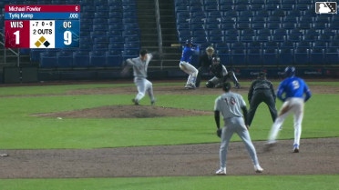 Michael Fowler In play, run(s) to Tyriq Kemp