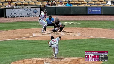 Luis Aguilar Ball to Juan Mateo