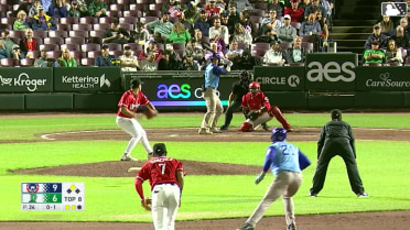 Kade Snell singles on a line drive to left fielder Kien Vu. Cole Mathis scores.