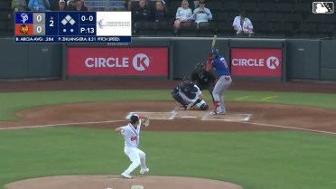 Orlando Arcia homers (6) on a fly ball to left center field.