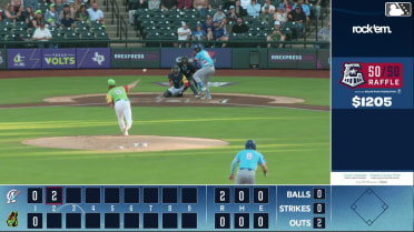 Mason Thompson In play, run(s) to Chuckie Robinson