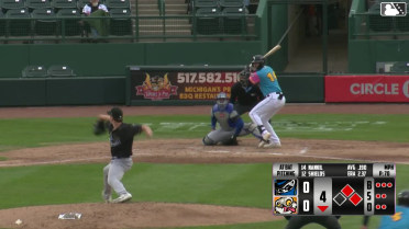 Nate Nankil doubles (3) on a line drive to left fielder Luke Pelzer. Devin Taylor scores. Myles Naylor scores.