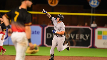 Dunham's Grand Slam, Cowles' Career Day Lead Patriots In Sweep Of Fightins