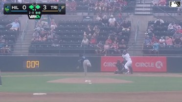 Capri Ortiz doubles (12) on a sharp line drive to left fielder Avery Owusu-Asiedu. Gage Harrelson scores. Jorge Ruiz to 3rd.