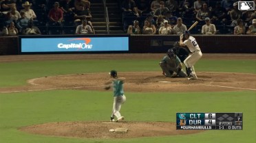 Carson Williams homers (6) on a fly ball to center field.