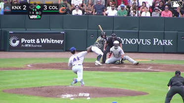 Luke Waddell singles on a ground ball to third baseman Jefferson Rojas, deflected by pitcher Luis Rujano. Lizandro Espinoza scores. David McCabe to 2nd.