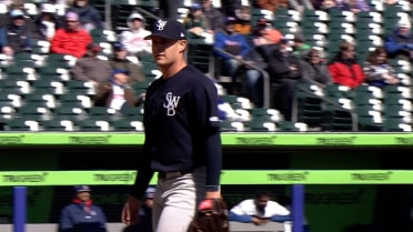 Brendan Beck fans nine in season debut