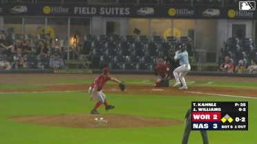 Jett Williams grounds into a force out, pitcher Tommy Kahnle to shortstop Tsung-Che Cheng. Ethan Murray scores. Freddy Zamora out at 2nd. Jett Williams to 1st.