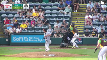 Javier Rivas out on a sacrifice fly to left fielder Willy Vasquez. Will Taylor scores.
