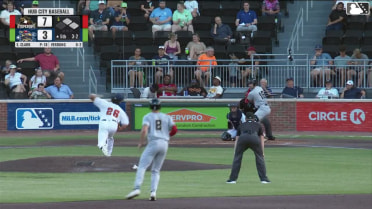 Will Verdung singles on a ground ball to center fielder Paxton Kling. Dixon Williams scores. Cody Miller out at 3rd on the throw, center fielder Paxton Kling to third baseman Gleider Figuereo.