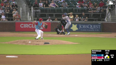Connor McCullough In play, run(s) to Carter Trice