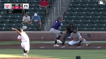 Jhony Brito In play, run(s) to Zac Veen