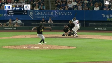 José Fermin In play, run(s) to Jacob Amaya