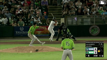 Creed Willems singles on a ground ball to shortstop Brett Wisely. Rece Hinds scores.