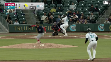 Korey Lee homers (2) on a fly ball to left center field. Josh Breaux scores. William Bergolla Jr. scores.