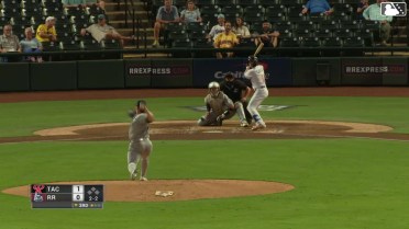 Cam Cauley homers (15) on a fly ball to left center field.