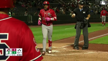 Jesus Baez equals a career high with his 11th homer