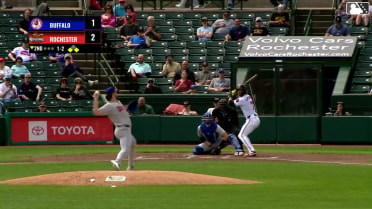 Trey Lipscomb grounds into a double play, third baseman Josh Rivera to second baseman Carlos Mendoza to first baseman Charles McAdoo. Yohandy Morales scores. Riley Adams out at 2nd. Trey Lipscomb out at 1st.