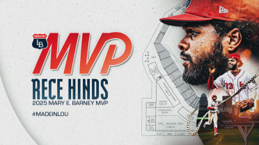 Rece Hinds Named Bats 2025 Mary E. Barney Team MVP