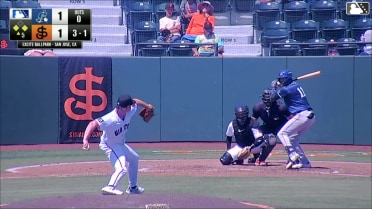 Ben Bybee In play, run(s) to Nate Nankil