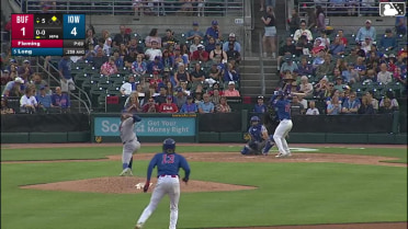 Jonathon Long homers (7) on a fly ball to left field. Kevin Alcántara scores.