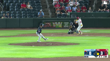 Jesús Báez homers (12) on a fly ball to left field. Tre Richardson III scores.